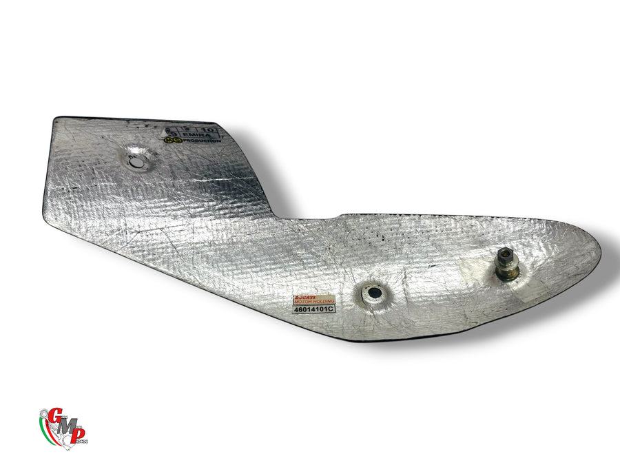 Carbon Heat Shield Long Left - Ducati