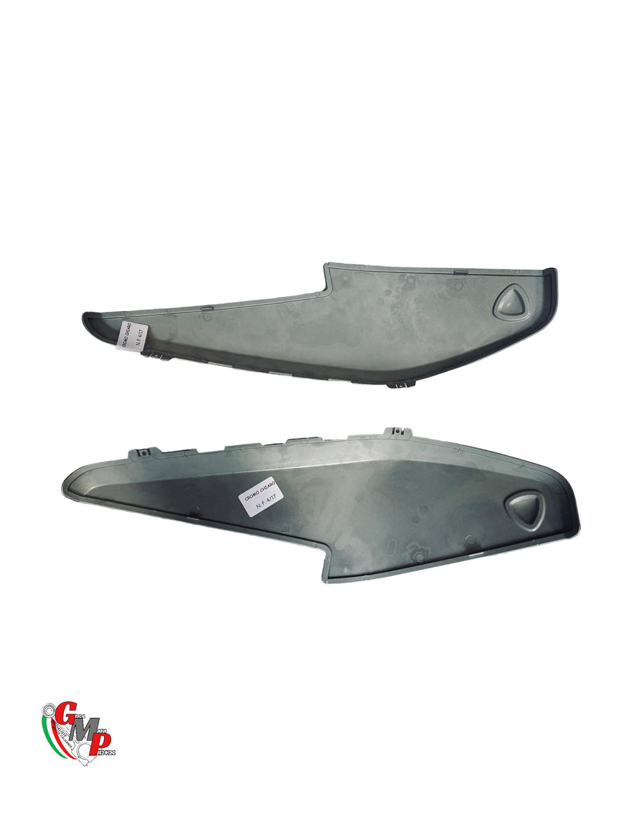 Pair of New Grey Pannier Covers - Ducati