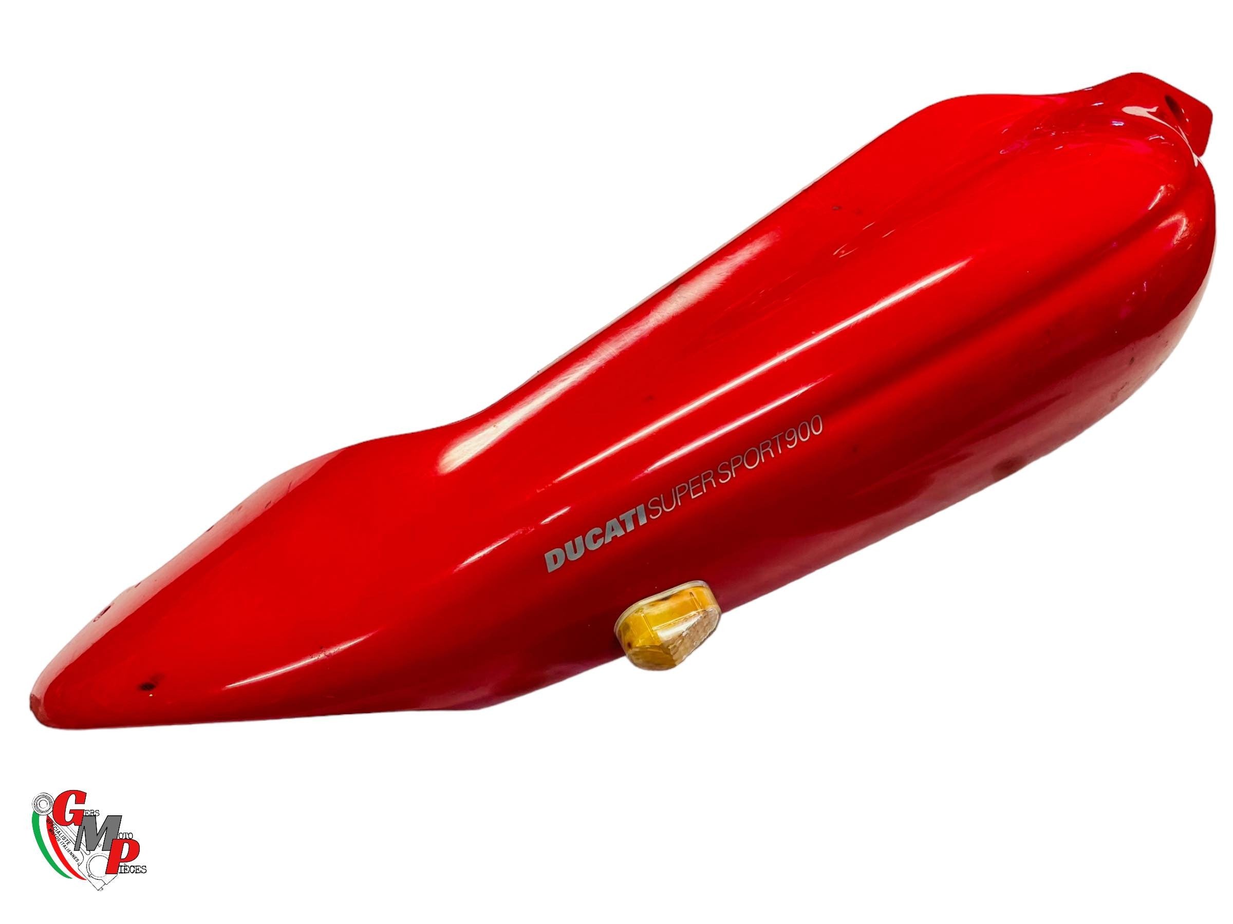 Right Red Underseat Fairing Side Panel with Integrated Turn Signal - Ducati