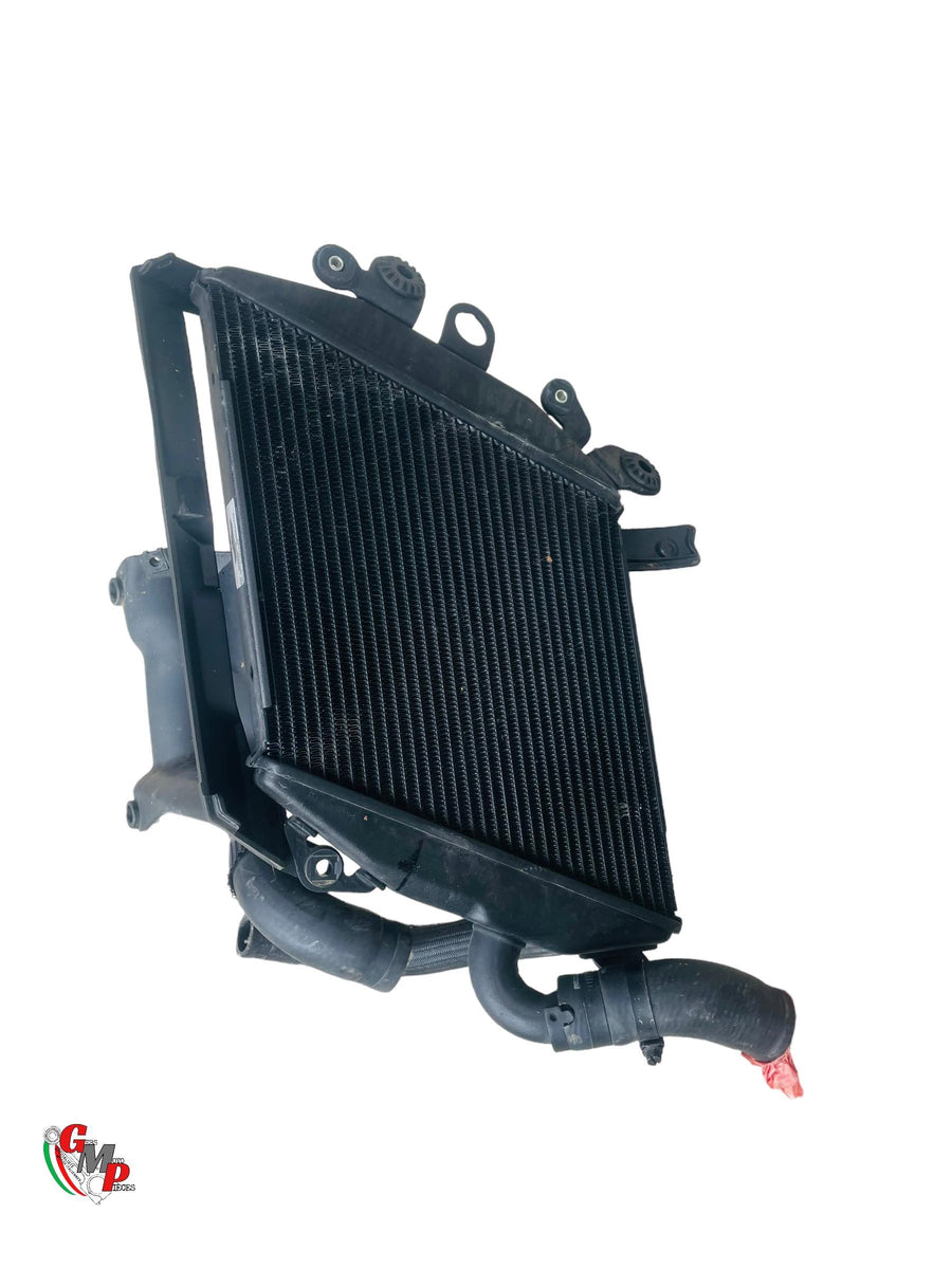 Left Radiator Complete with Fan and Cover - Ducati
