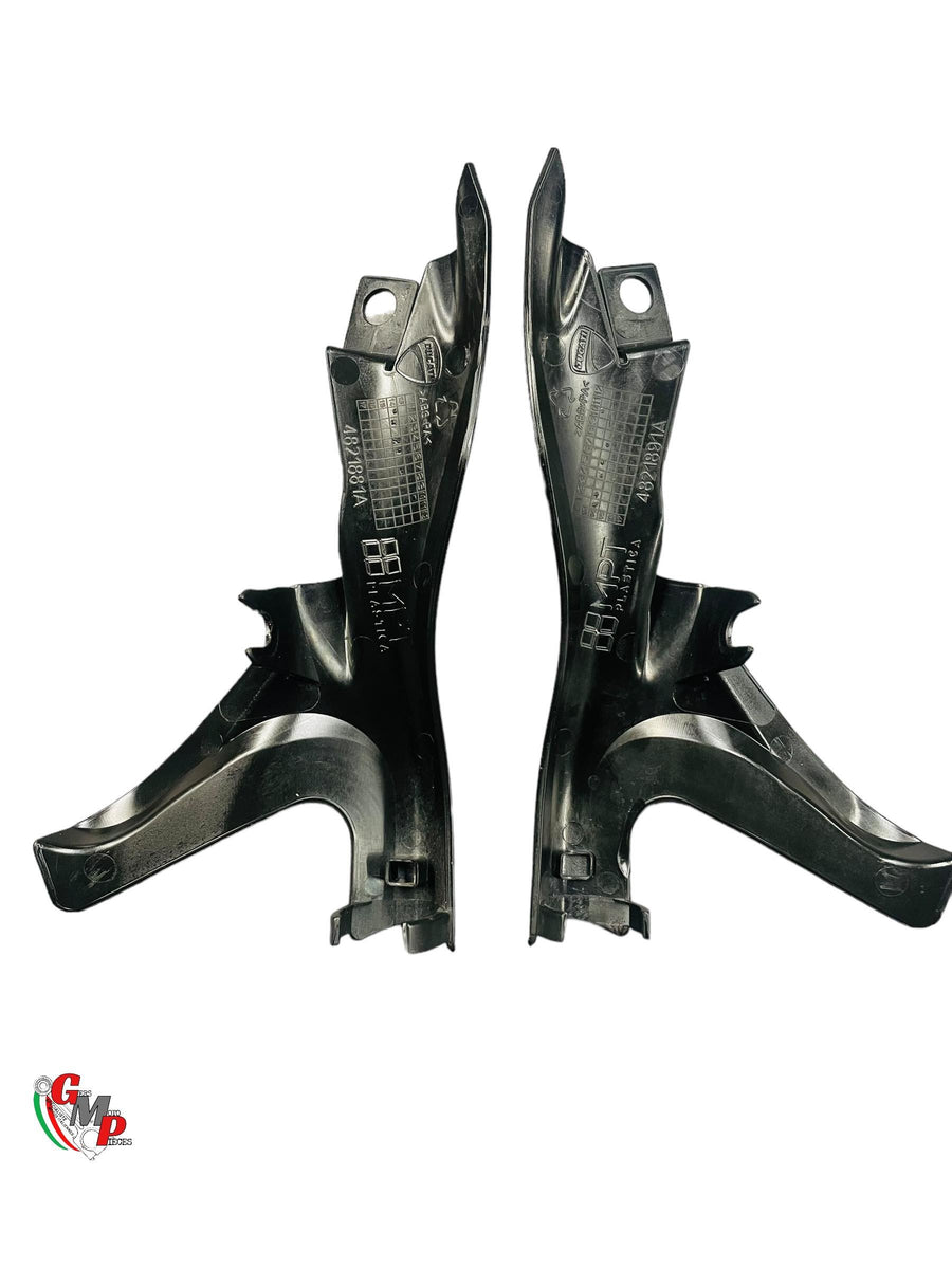 Pair of Side Frame Plastic Covers - Ducati