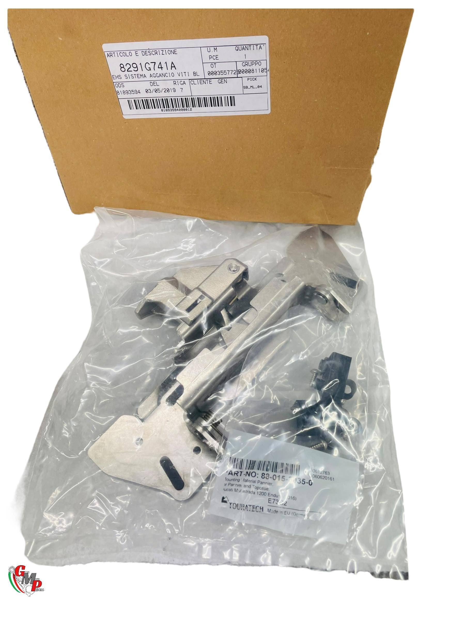 New Touratech Top Case Mounting Kit - Ducati