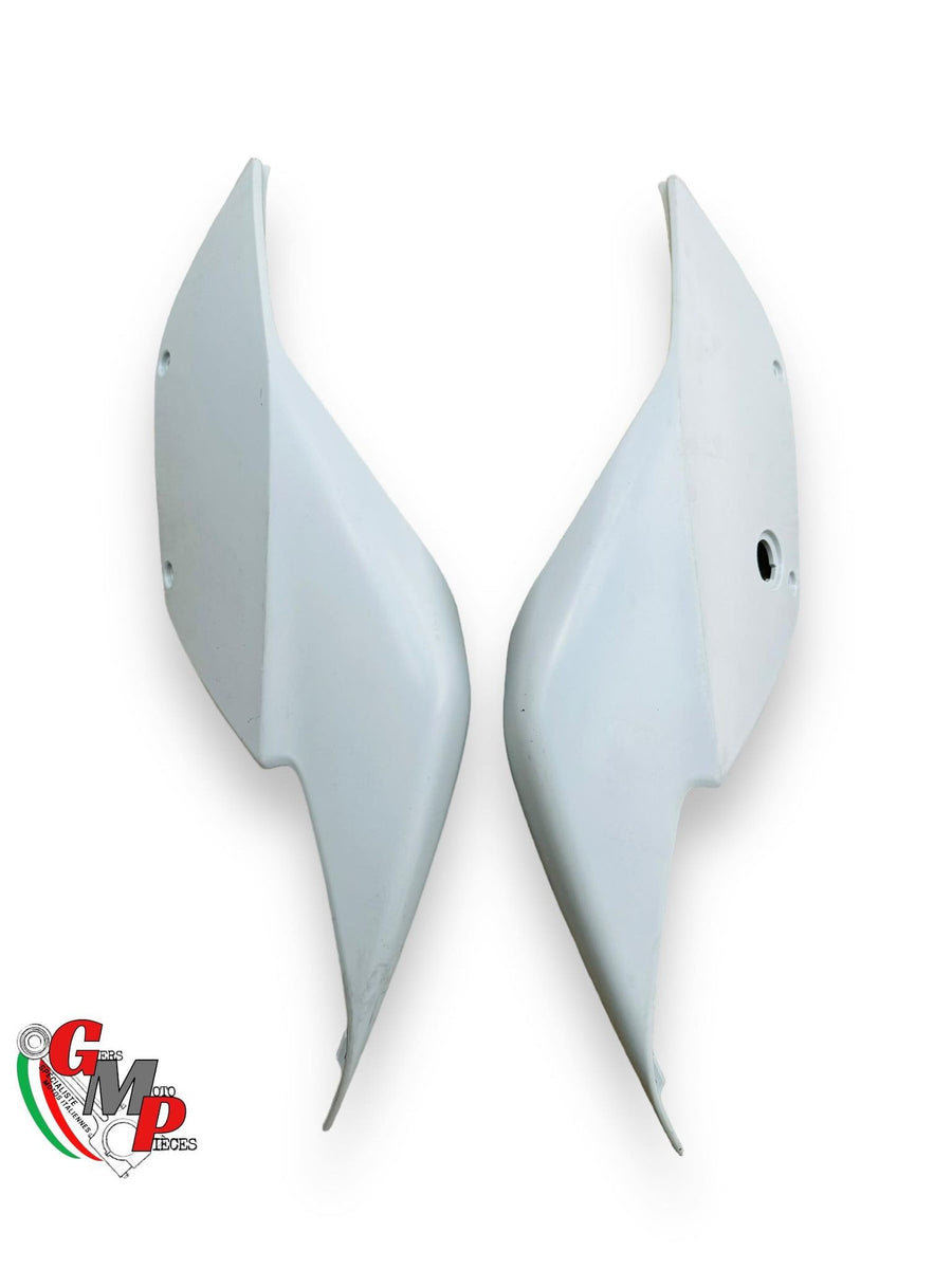Pair of White Rear Side Panels - Original - Ducati