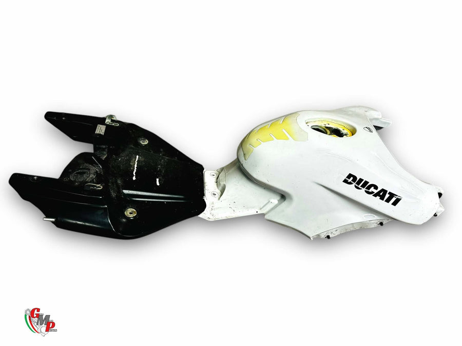White Black Tank - Ducati