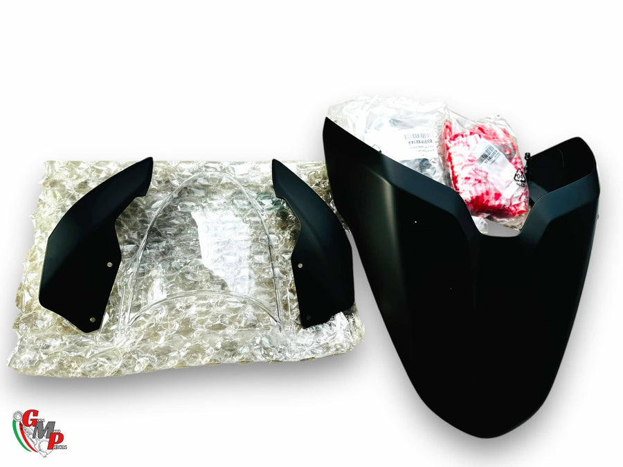 Kit + New Black Seat Cover and Fork Head - Ducati