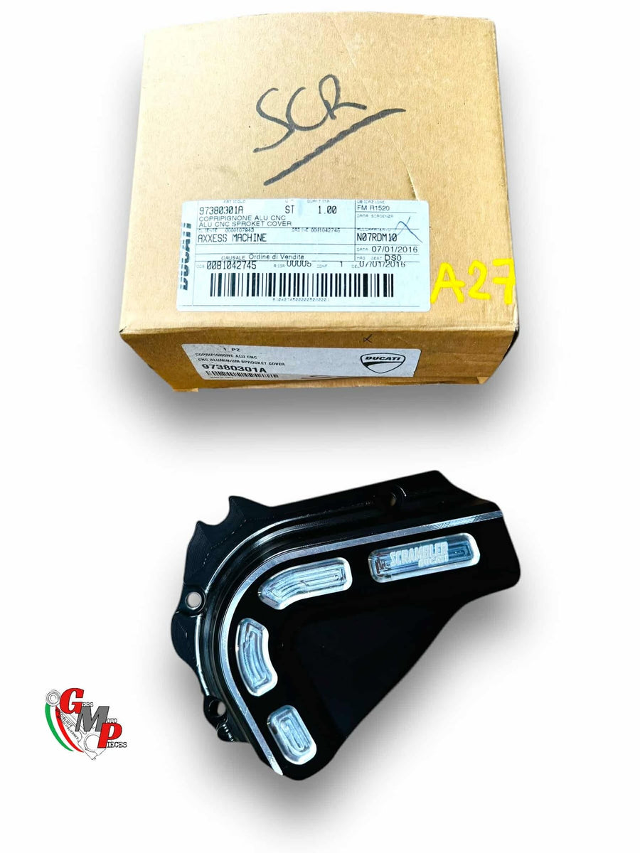 NEW CNC Aluminum Gearbox Sprocket Cover - Ducati Scrambler