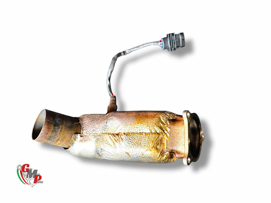 Vertical Exhaust Manifold with Lambda Sensor - Ducati