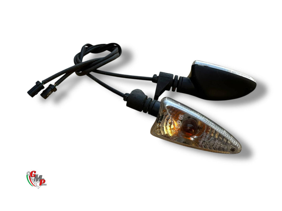 Pair of Rear Turn Signals - Ducati Hypermotard 796 1100 1100s 1100 evo