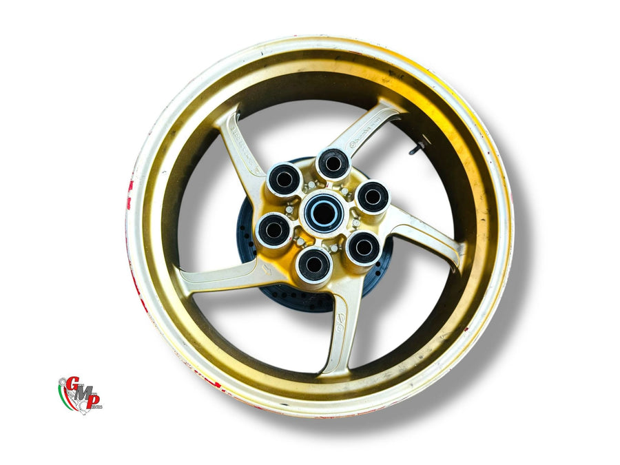 Gold Rear Rim with Disc - Ducati