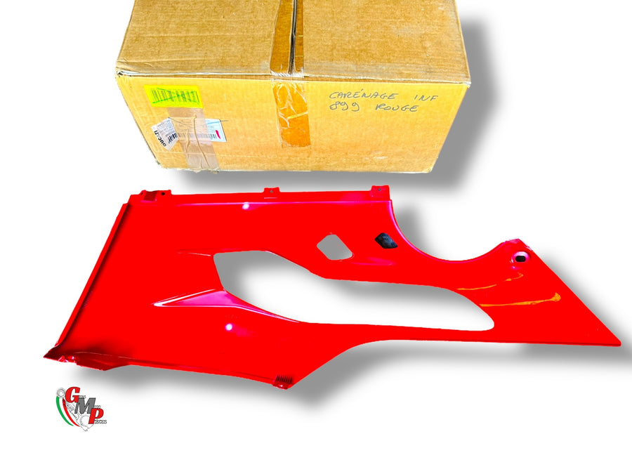 NEW Red Right Half Skid Plate - Ducati