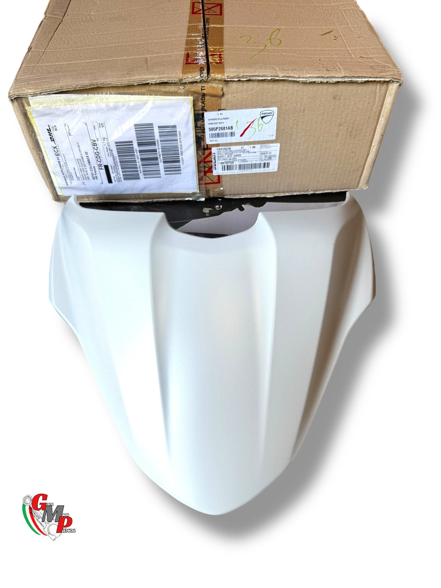 White NEw seat cowl cover - DUCATI