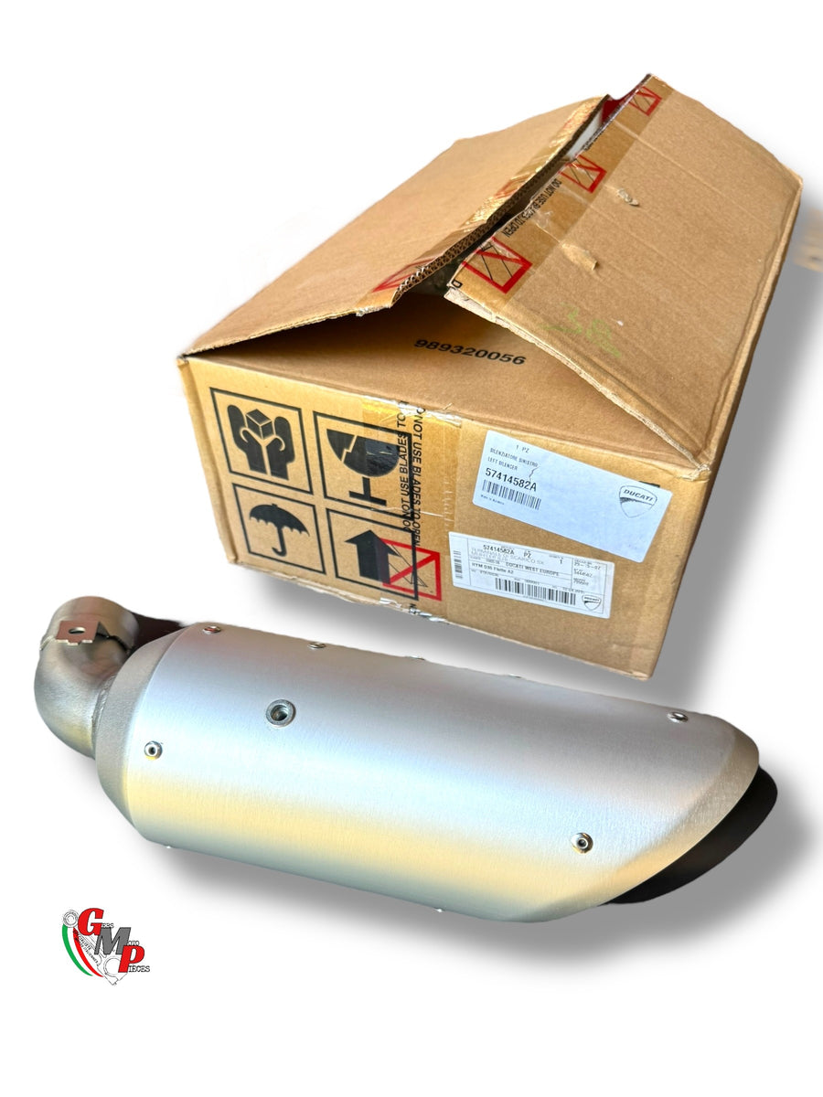 Left Exhaust Muffler NEW - DUCATI
