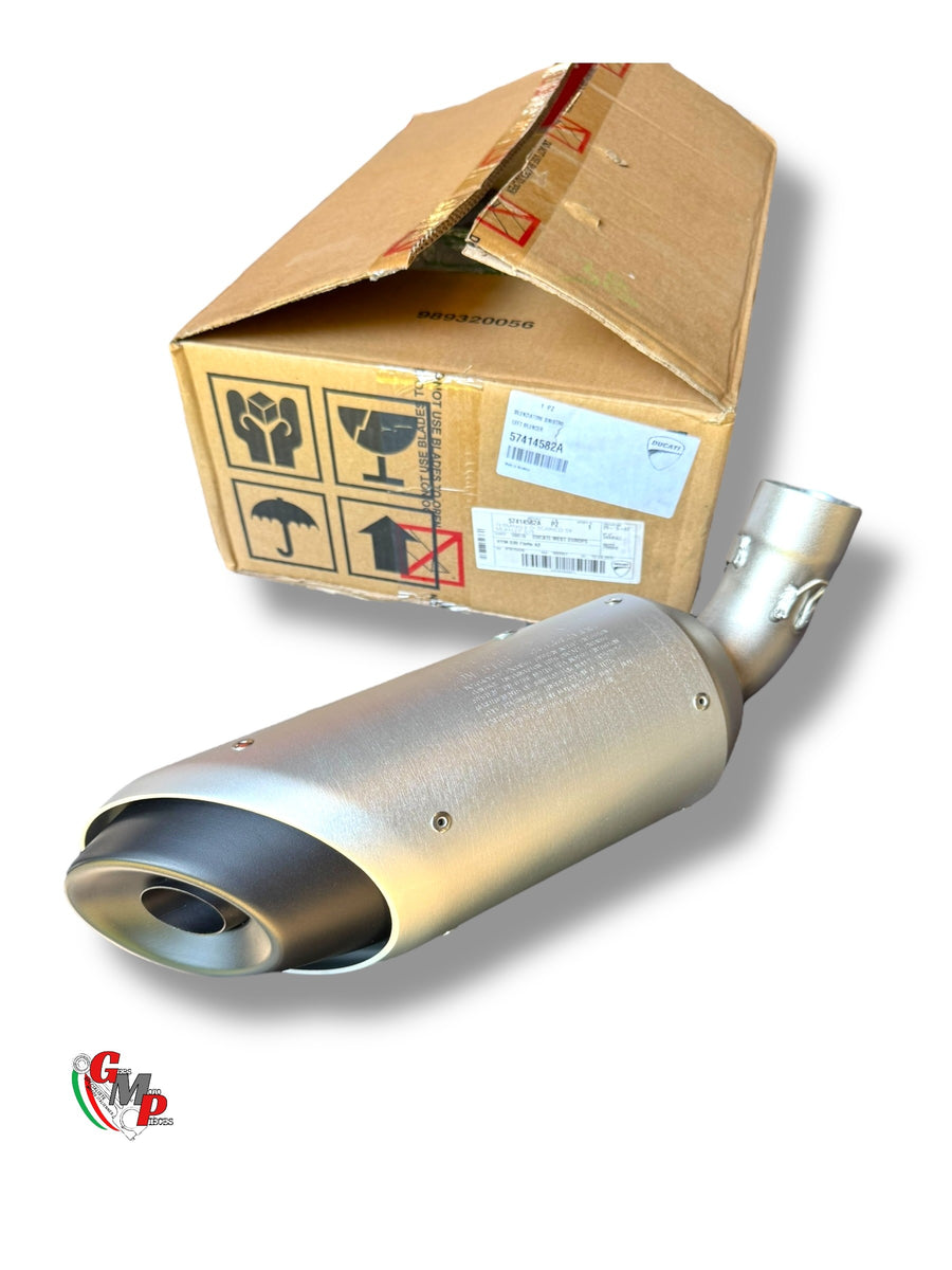 Left Exhaust Muffler NEW - DUCATI