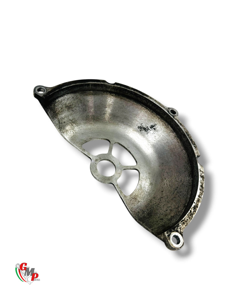 Polished Aluminum Vented Clutch Cover - Ducati