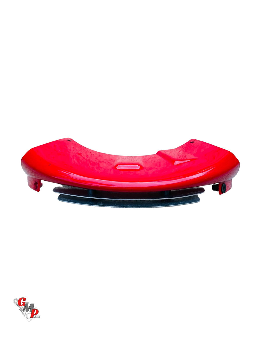 Red Fairing Under Fork Head - Ducati