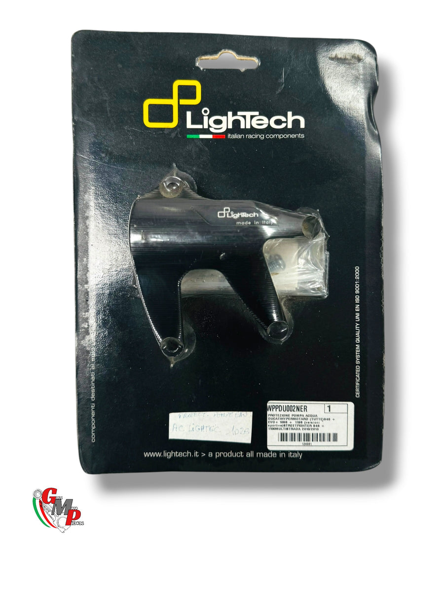 Water pump casing cover LIGHTECH black