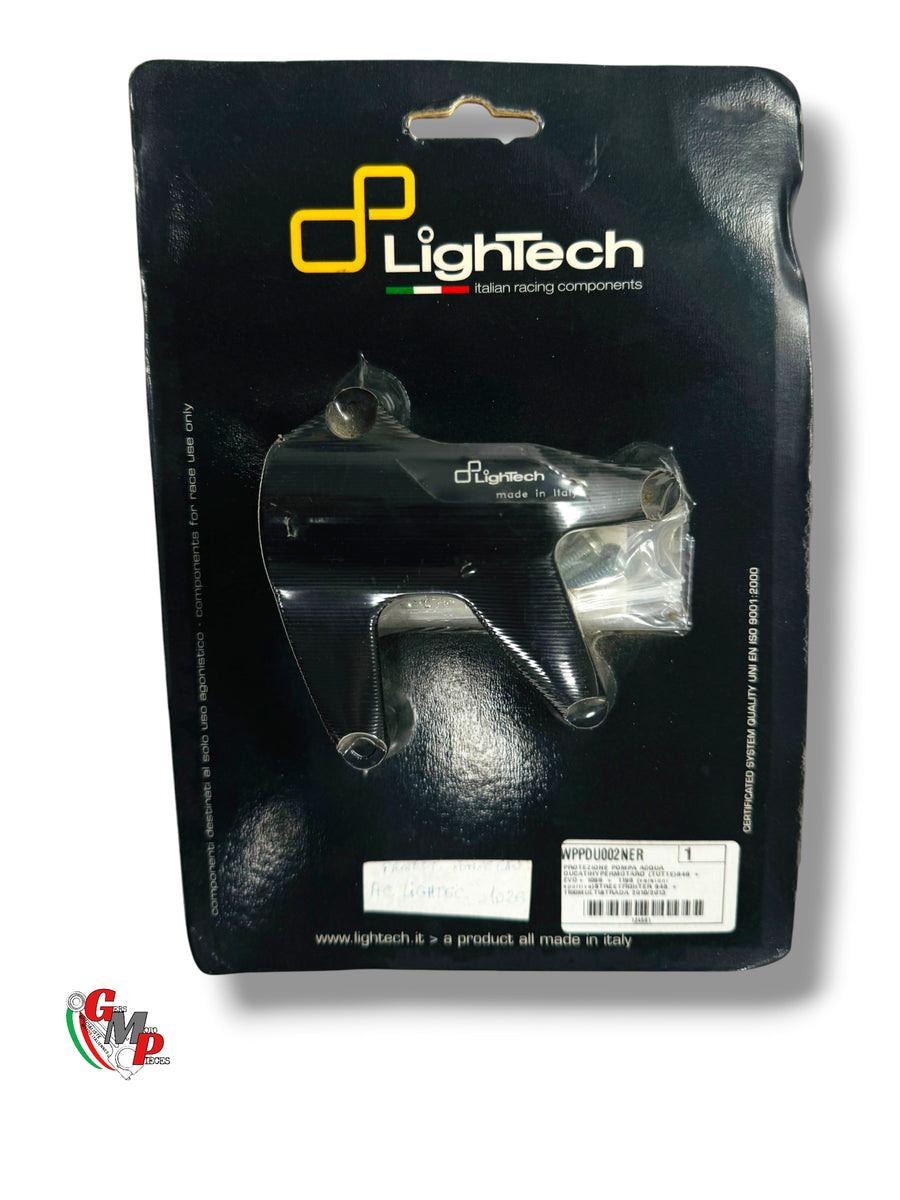 Water pump casing cover LIGHTECH black