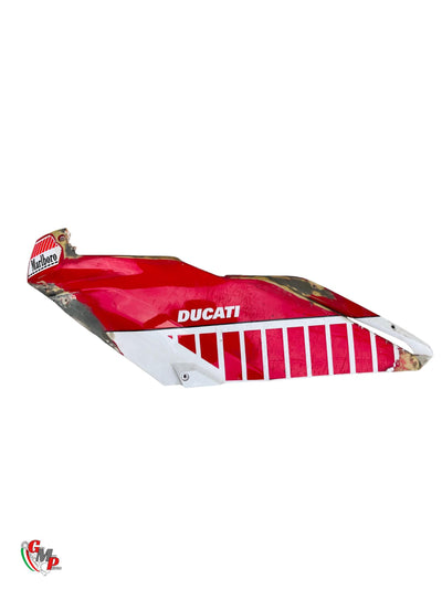 Left Side Fairing Repaired - Ducati