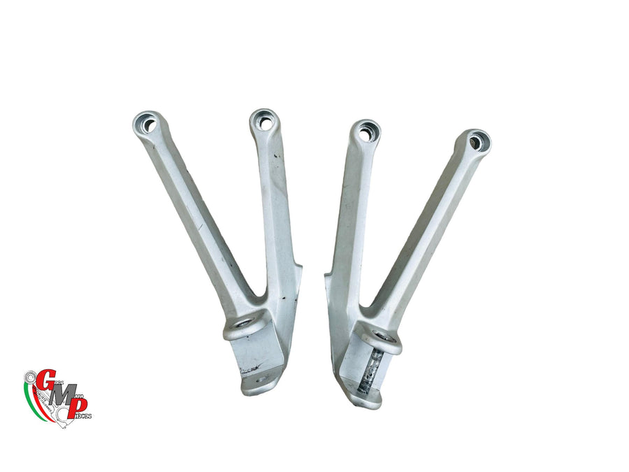 Pair of Passenger Footrest Plates - Ducati