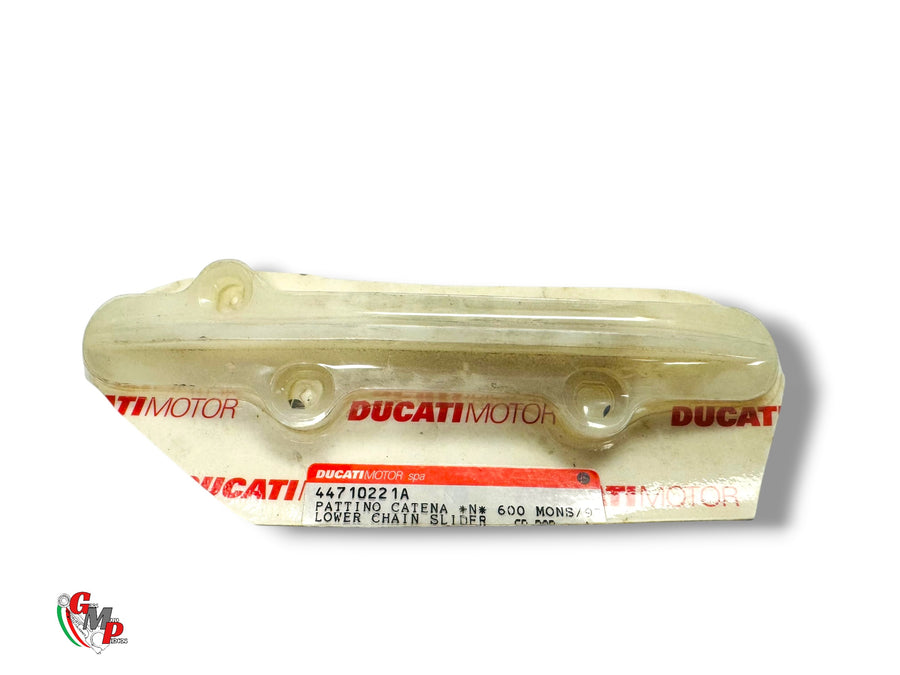 White Lower Chain Slider NEW - Ducati