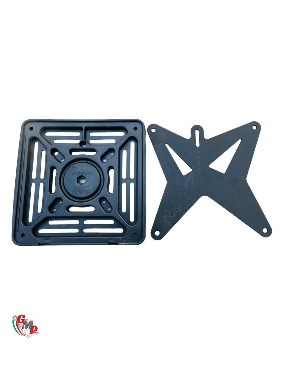 Universal catadioptre support for final horn