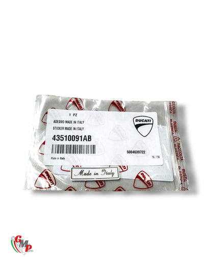 Decalcomanie Made In Italy NEUF - Ducati