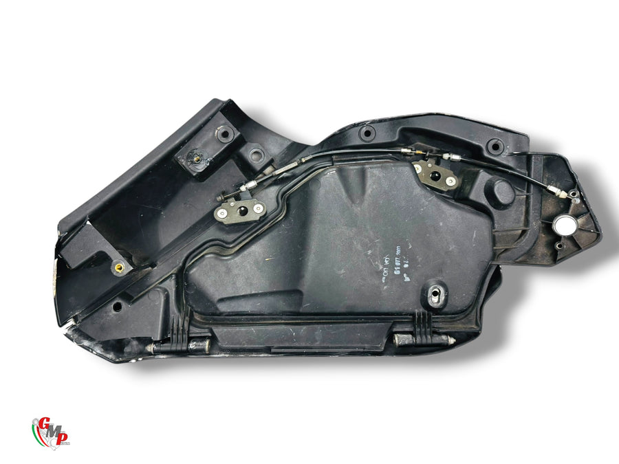 Right Upper Half Fairing Black - Ducati