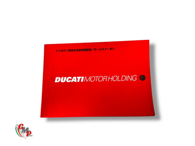 Warranty booklet JAPAN 2002 - Ducati