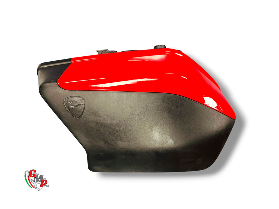 Complete Right Red Large Volume Suitcase - Ducati