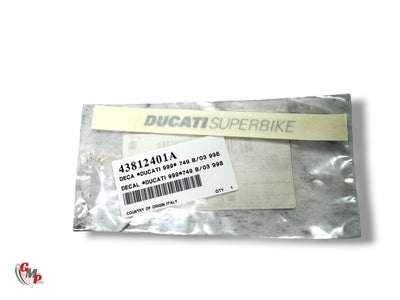 Ducati Superbike Emblem Silver NEW - Ducati