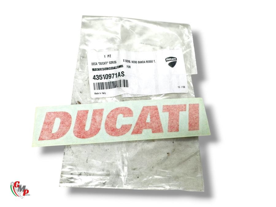 NEW Black / Red Ducati Emblem - Ducati