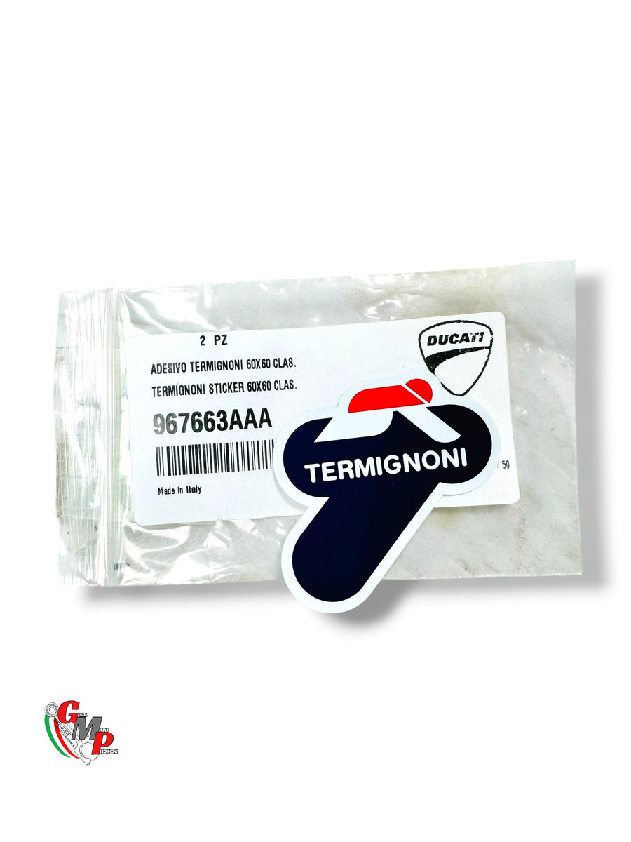 Termignoni Sticker 60x60 NEW - Ducati