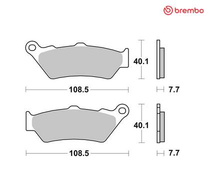 Pair of NEW BREMBO front brake pads - Ducati