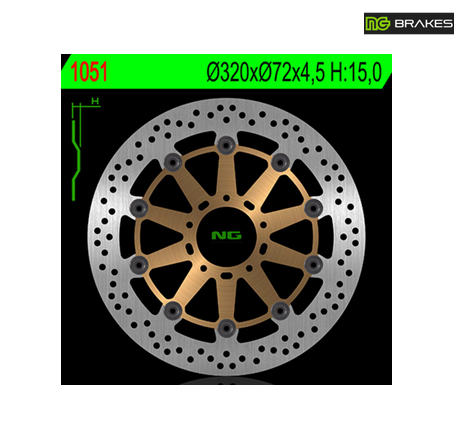NEW Front Brake Disc - Ducati