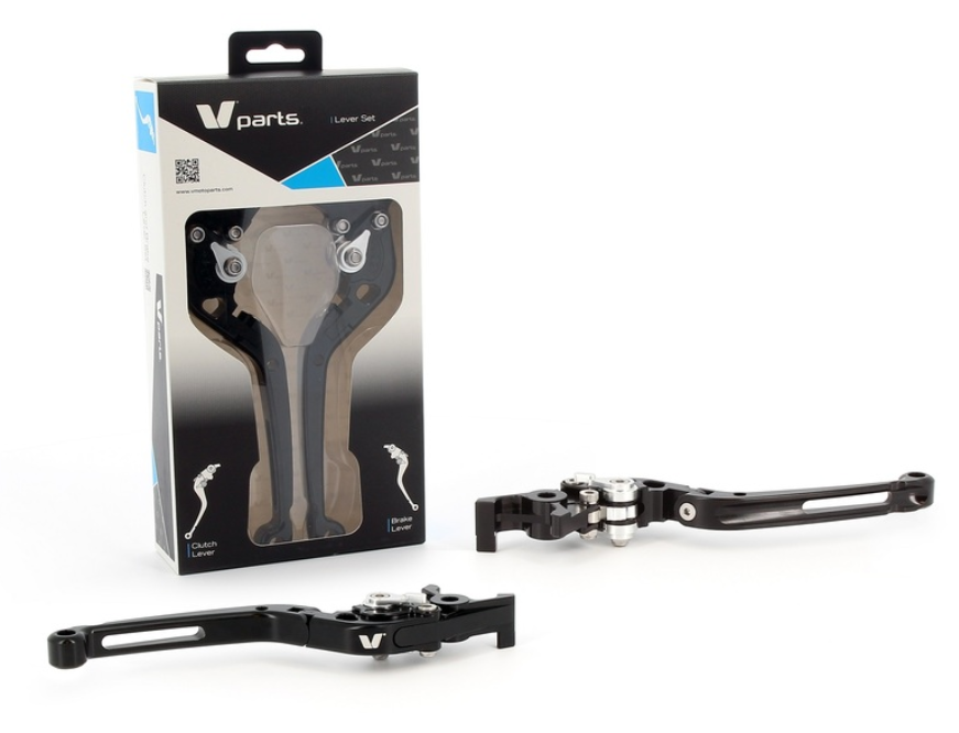 Pair of Racing Levers CNC Machined Folding NEW - Ducati