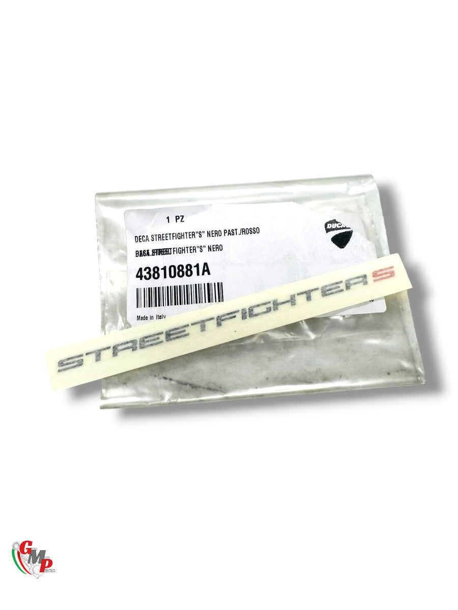 Streetfighter S Decal for Race Titanium NEW - Ducati