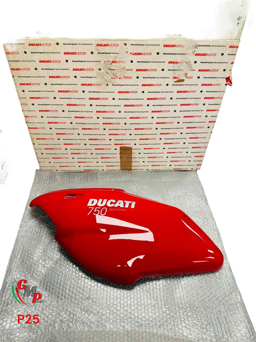 Left semi-fairing red NEW - Ducati