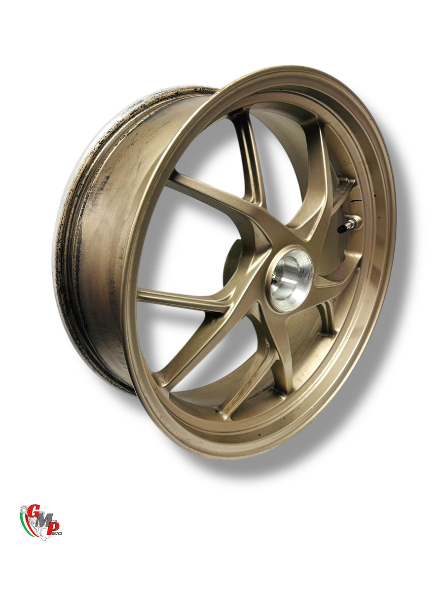 Gold single-sided swingarm rear wheel rim - Ducati