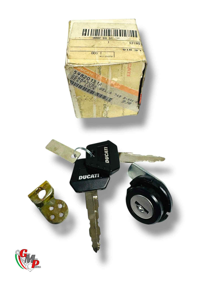 Seat lock with keys NEW - Ducati