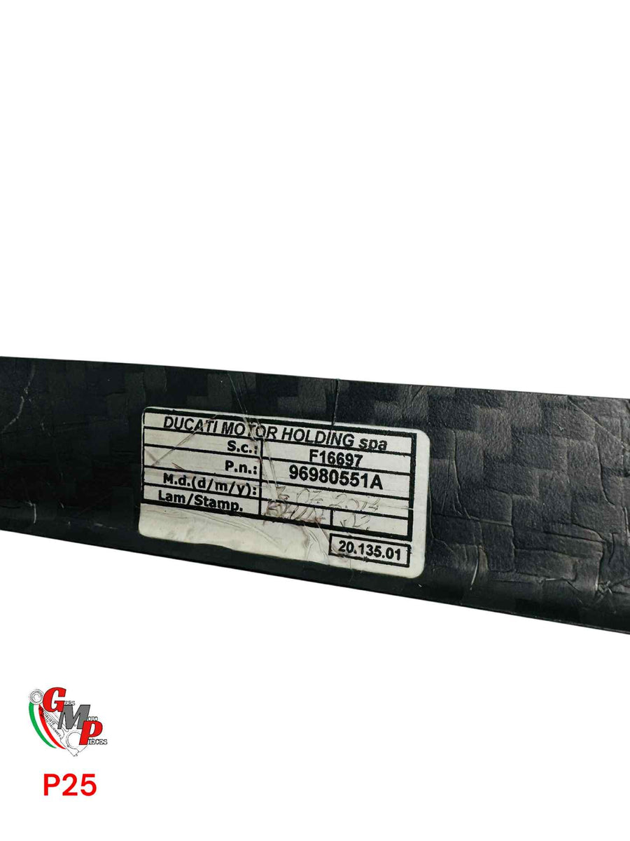 Left Carbon Radiator Scoop Ducati Performance NEW - Ducati
