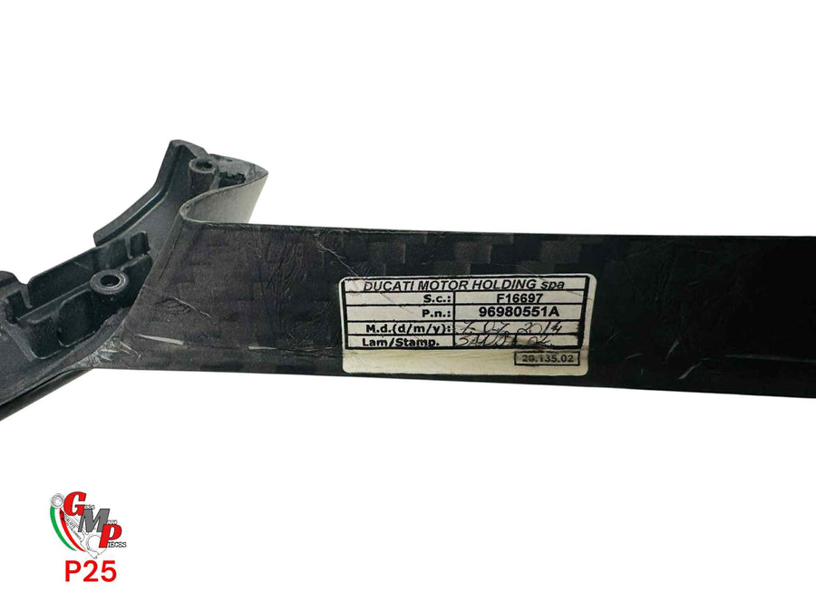 NEW Ducati Performance Carbon Right Radiator Scoop - Ducati