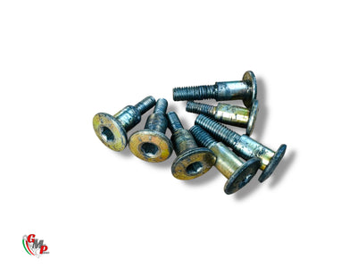 Footrest Plate Screw Kit - Ducati