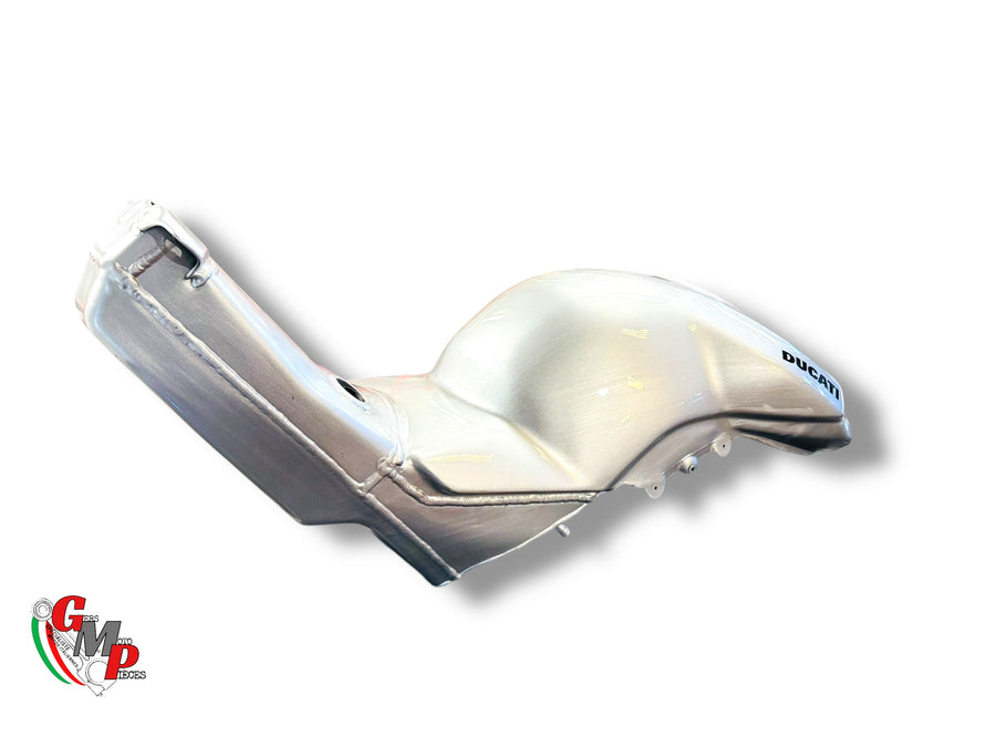 Brushed aluminum tank New Condition - Ducati