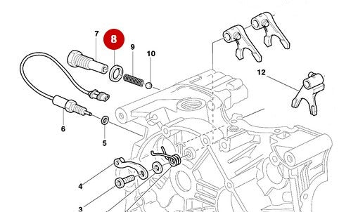 Screw Dead Center Barrel Ball - Ducati Monster MTS ST SBK 748 749 851 888 907ie 916 996 998 999 SS 1000 400 600 620 750 800 900 final horn