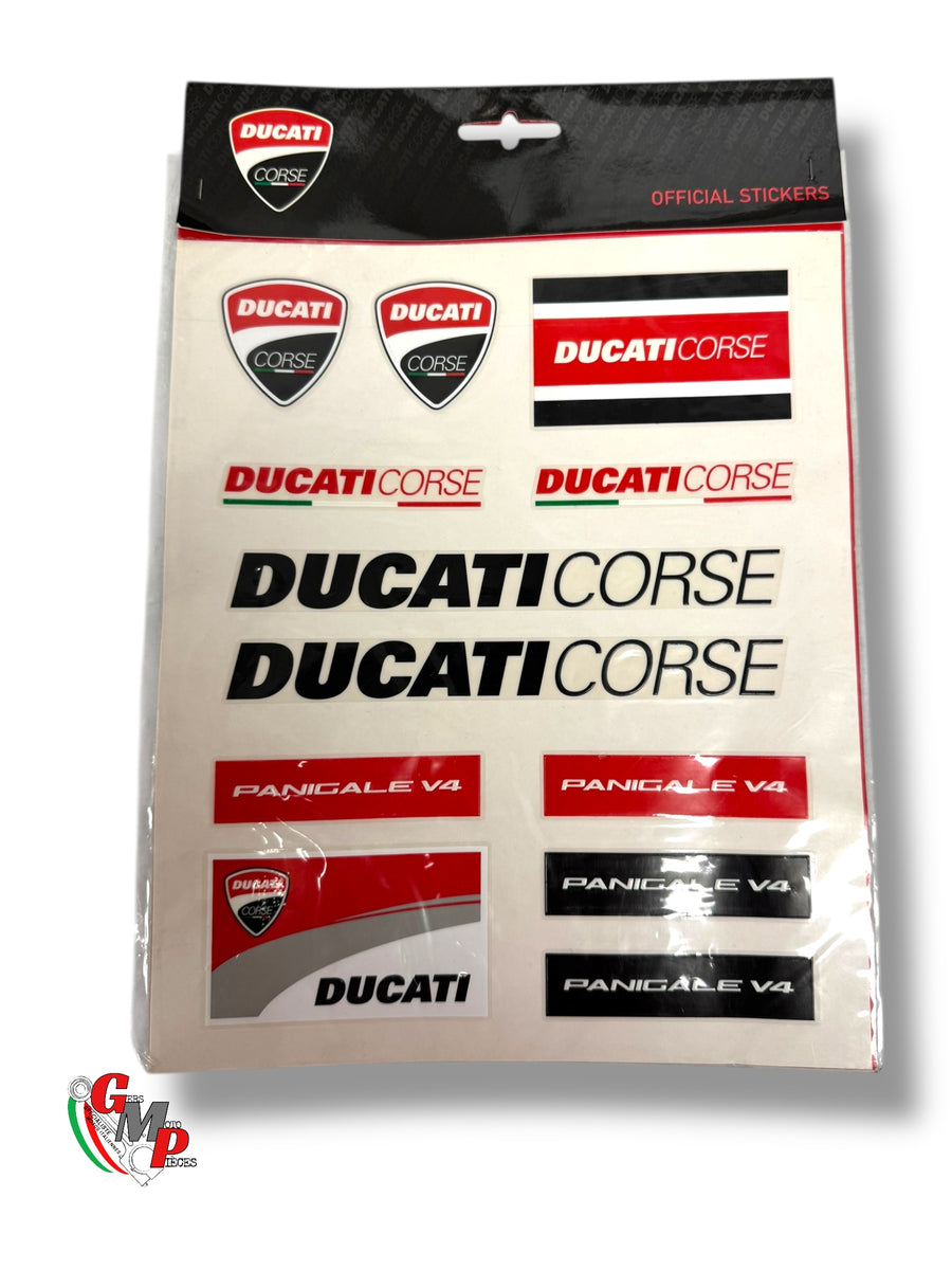 NEW Ducati Corse Sticker Sheet