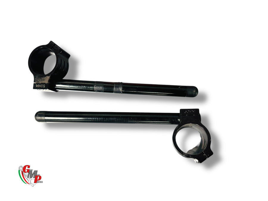 Pair of 50mm clip-on handlebars - Ducati
