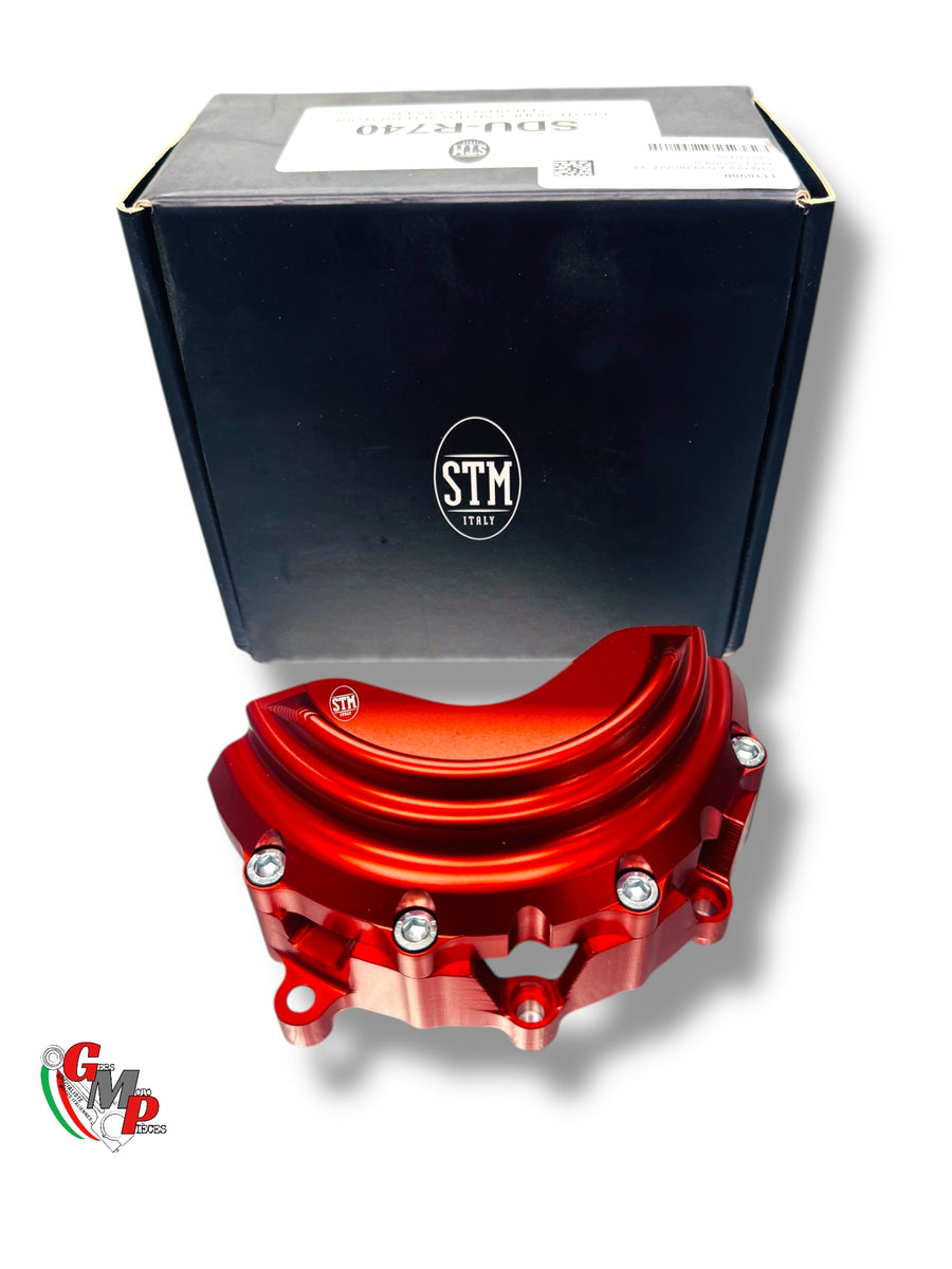 NEW STM Red Alternator Cover - Ducati