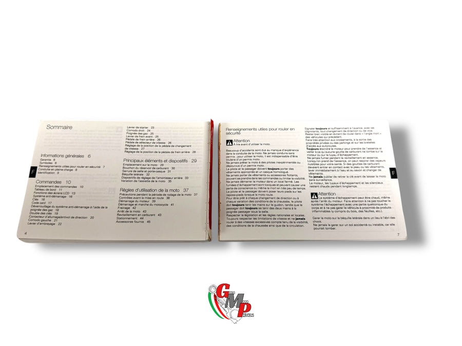 Owner's and Maintenance Manual - Ducati