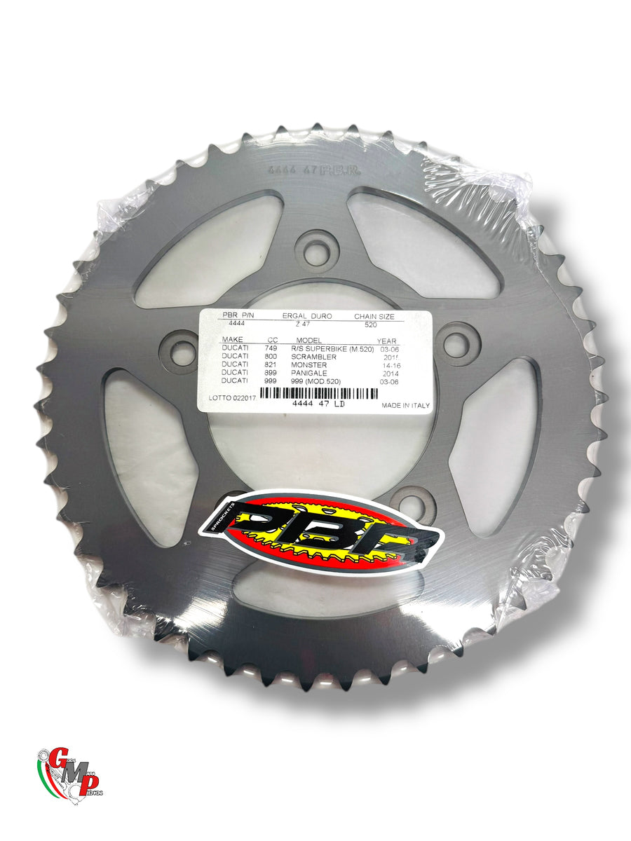 New PBR Ergal 47-Tooth Sprocket - Ducati