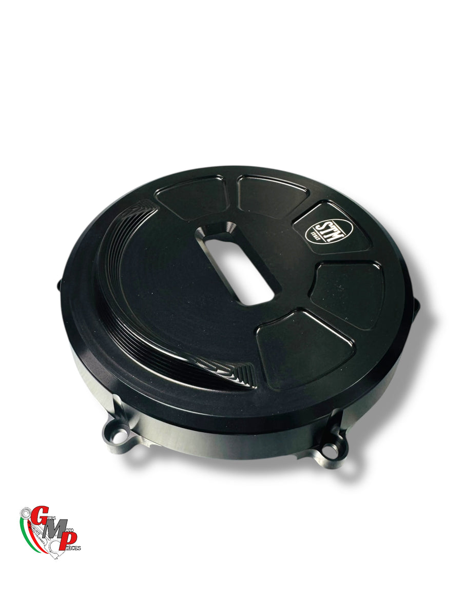 Clutch engine cover STM black NEW - Ducati